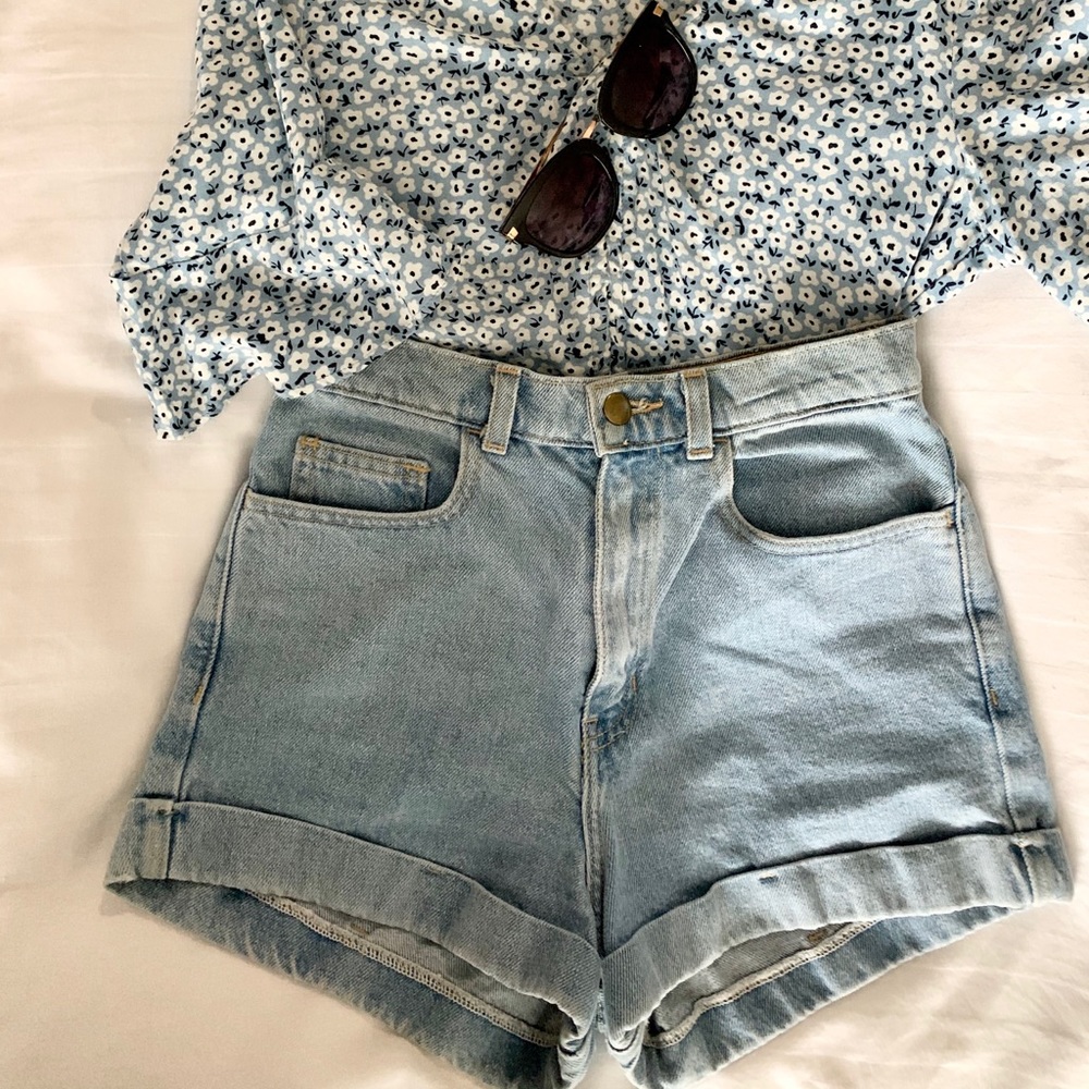 Jean shorts